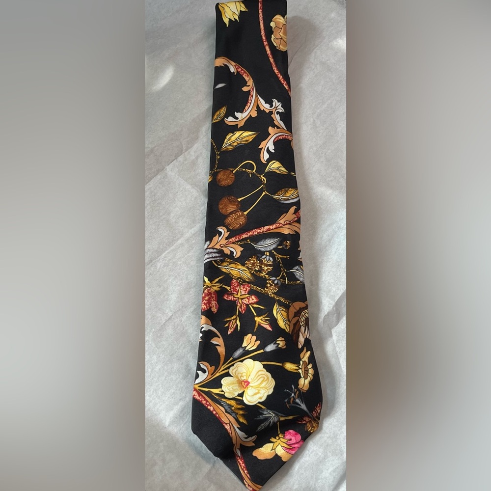 Hermes Tie, Vintage, Authentic